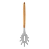 Pegador De Massa Em Bambu Com Silicone Off white Yoi Cozinha