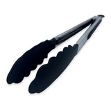 Pegador De Silicone 30 Cm Culinário Multiuso Inox Massas