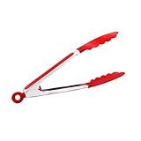 Pegador De Silicone Inox Carne Churrasco Salada Cozinha 30cm