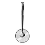 Pegador Escumadeira Com Pinça Para Frituras Aço Inox 29cm