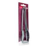 Pegador Inox Universal Liso 20cm Para Salada Carne Churrasco