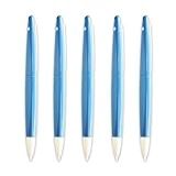 PEGLY Caneta Universal Touch Stylus Big Pen Para Nintendo DSi XL LL Azul E Branco Pacote Com 5 Peças