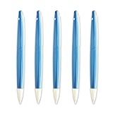 PEGLY Caneta Universal Touch Stylus Big Pen Para Nintendo DSi XL LL Azul E Branco Pacote Com 5 Peças