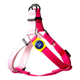 Peitoral Americano Para Cachorros Hype Rosa Neon