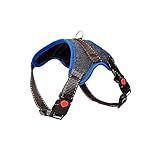 Peitoral AMF Texas Azul Para Cães