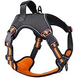 Peitoral Antipuxão Colete Resistente Cães Fortes MADOG Power Tamanho G 