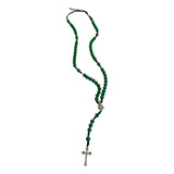 Peitoral De Terço Artesanal Crucifixo N s Aparecida