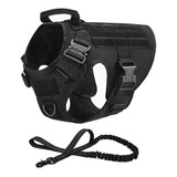 Peitoral Tático Para Cachorro Estilo Militar Policial K9