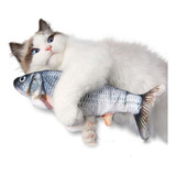 Peixe Com Catnip Brinquedo Gato Anti