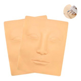 Pele Artificial 3d Rosto Boca Treino Cílios Sobrancelha