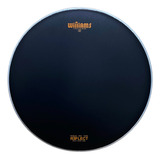 Pele Caixa Surdo 14 Williams Reflect Black Porosa Wcbaa2 Cor Preto