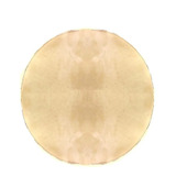 Pele De Cabra Couro Disco 45cm Para Atabaques Tambores