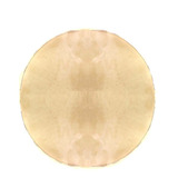 Pele De Cabra Couro Disco 45cm Para Atabaques Tambores