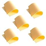 Pele De Prática De Tatuagem Em Branco Aokbean 5 Peças 3 Mm De Espessura 19 3 X 29 5 Cm Almofadas De Pele Falsa Kit De Suprimentos De Tatuagem Para Iniciantes E Tatuadores Experientes 5 Peças