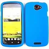 Pele De Silicone Para Celular HTC One S Azul