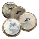 Pele Empachada Trio Natural Para Congas E Tumbadoras