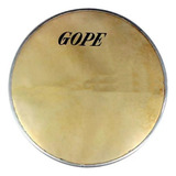 Pele Para Percussão Surdo De Couro Animal Gope 1518c 18 Pol
