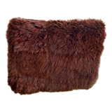 Pelego Natural Grande Forrado Marron Tingido   Bmt