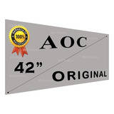 Película 42 Polarizada P Tvs Aoc Todos Modelos Brinde