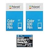Película Colorida Instantânea Impossível/polaroid Para Câmeras Polaroid 600 E I-type Now, Lab E Onestep - Pacote Com 2