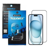 Película Compatível iPhone 15 Tela 6 1 Flexible Glass Xtreme