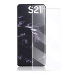 Película De Gel Flexível Para Galaxy S21 Ultra Full Cover