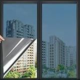 Película De Privacidade Unidirecional Com Bloqueio De Calor Película Refletiva De Janela Para Bloqueador Solar Doméstico Privacidade Diurna Espelhada Coberturas Preto Prata Azul Verde Marrom Azul