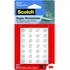 Película De Segurança Adesivo Protetor Anti Impacto Redondo Pequeno 8mm Scotch 3m 28 Peças