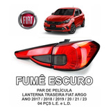 Película Fumê Claro Escuro Rubi Lanterna Traseira Fiat Argo