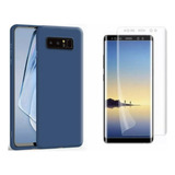 Pelicula Gel + Capa Top Compatível Com Samsung Galaxy Note 8