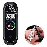 Película Gel Compatível Xiaomi Mi Band 6 Anti Riscos Kit Aplicação Coronitas Acessorios 