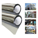 Película Insulfilm Profissional Prata Espelhada 1 52cm X 8m