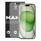 Película iPhone 15 (6.1) Kingshield Nano Vidro - Fosca