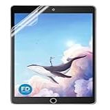 Película Para Ipad 7 8 E 9 Geração 10 2 Paperlike Fosca Sensação De Papel Anti Relexo Anti Risco Anti Poeira Em Cerâmica 9D