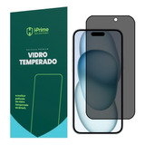 Película Para iPhone 15 Tela 6.1 Hprime Vidro Privacidade