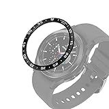 Película Para Moldura Aro Bisel Compatível Com Samsung Galaxy Watch 4 Classic 46mm - Marca Ltimports (preto Units Per Hour)