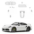 Pelicula Proteção Ppf Interna Anti Risco Porsche 911 19 23