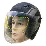 Película Viseira Anti Chuva Para Capacete Universal Adesiva