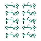 Películas Condutoras 10 Peças De Teclado De Substituição Anticorrosão Durável Película Condutiva Para Controlador Sony PS4 Para Alças