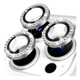 Películas Lente Câmera C Strass Para iPhone 15 Pro Max