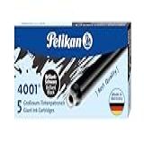 Pelikan Cartucho Para Caneta Tinteiro 4001 Preto Gtp-5