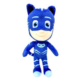 Pelúcia 30cm Pj Masks Lagartixo Corujita Menino Gato 1 Pç