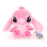 Pelucia Angel Boneco Lilo E Stitch Rosa