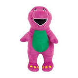 Pelúcia Barney Desenho Dinossauro Roxo Atóxico Multibrink