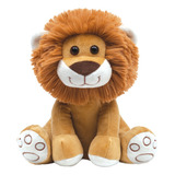 Pelúcia Bebe Meu Leãozinho De 25cm Baby Anti Alérgica