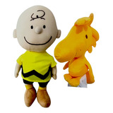 Pelúcia Charlie Brown E Woodstock Amigo Unissex Antialérgico