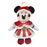 Pelúcia Chaveiro Minnie Natal Disney Japão