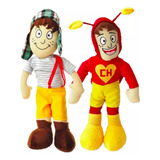 Pelúcia Chaves E Chapolim Boneco Grande Brinquedo Presente