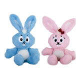 Pelúcia Coelhos Sansão E Dalila turma Da Mônica 40 Cm