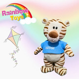 Pelúcia Coleção Filhotes Galera Animal Nestlé Tigre 30 Cm